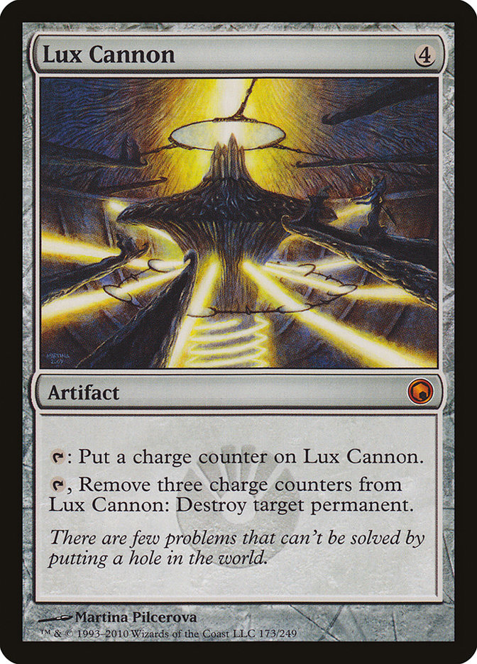 Lux Cannon [Scars of Mirrodin] | Tables and Towers