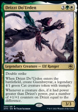 Drizzt Do'Urden (Promo Pack) [Dungeons & Dragons: Adventures in the Forgotten Realms Promos] | Tables and Towers