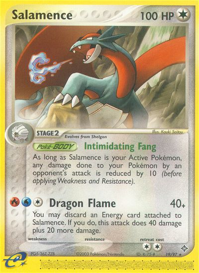 Salamence (19/97) [EX: Dragon] | Tables and Towers