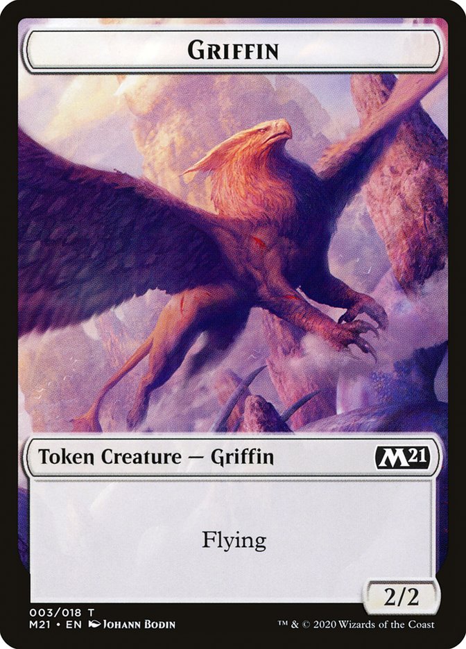 Griffin Token [Core Set 2021 Tokens] | Tables and Towers