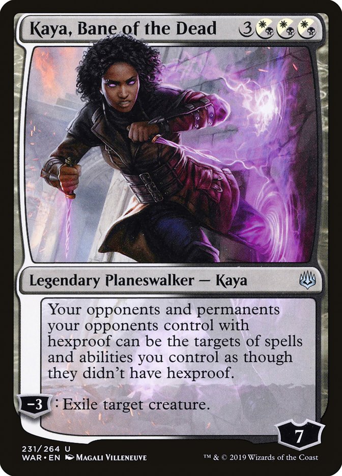 Kaya, Bane of the Dead [War of the Spark] | Tables and Towers