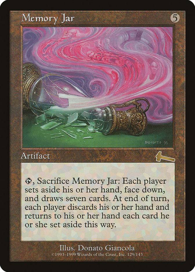 Memory Jar [Urza's Legacy] | Tables and Towers