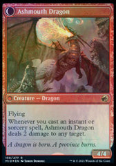 Smoldering Egg // Ashmouth Dragon [Innistrad: Midnight Hunt Prerelease Promos] | Tables and Towers