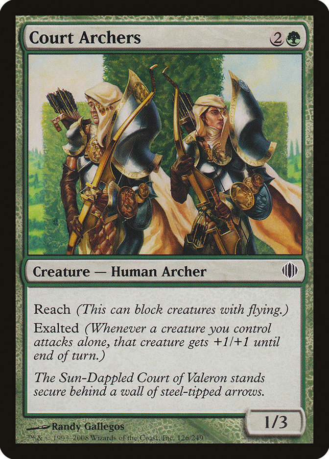 Court Archers [Shards of Alara] | Tables and Towers