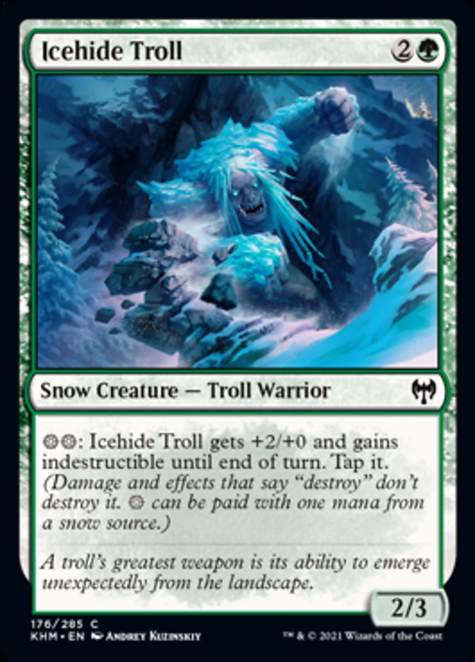 Icehide Troll [Kaldheim] | Tables and Towers