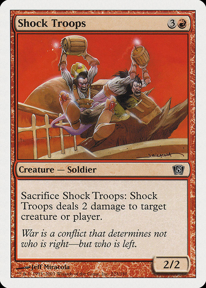 Shock Troops [Eighth Edition] | Tables and Towers