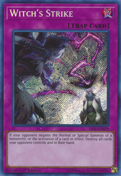 Witch's Strike [SAST-EN079] Secret Rare | Tables and Towers