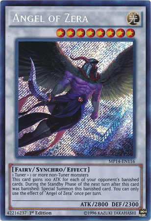 Angel of Zera [MP14-EN116] Secret Rare | Tables and Towers