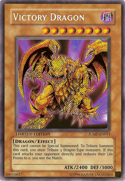 Victory Dragon [JUMP-EN011] Secret Rare | Tables and Towers