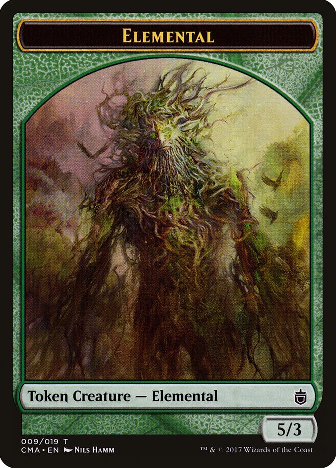 Elemental Token [Commander Anthology Tokens] | Tables and Towers