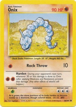 Onix (56/102) [Base Set Unlimited] | Tables and Towers