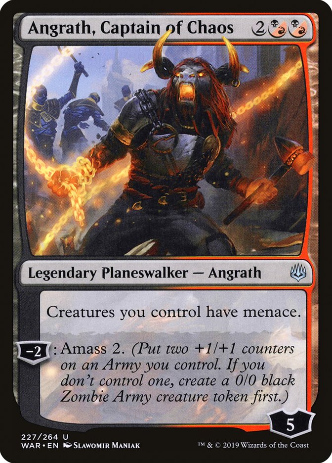 Angrath, Captain of Chaos [War of the Spark] | Tables and Towers