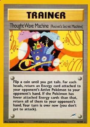 Thought Wave Machine (96/105) (Rocket's Secret Machine) [Neo Destiny Unlimited] | Tables and Towers