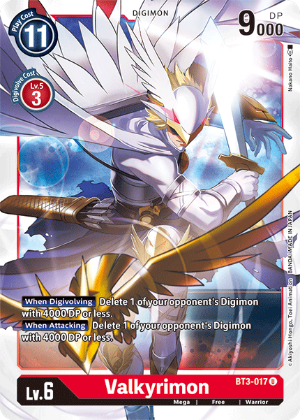 Valkyrimon [BT3-017] [Release Special Booster Ver.1.5] | Tables and Towers