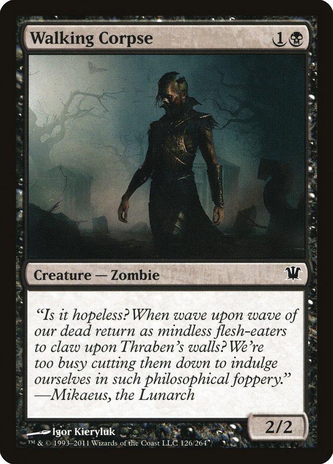 Walking Corpse [Innistrad] | Tables and Towers