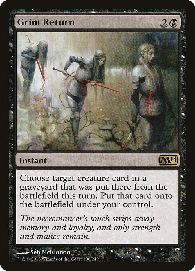 Grim Return [Magic 2014] | Tables and Towers