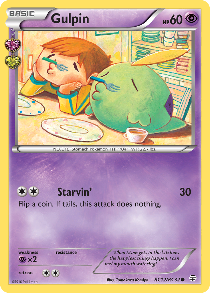 Gulpin (RC12/RC32) [XY: Generations] | Tables and Towers