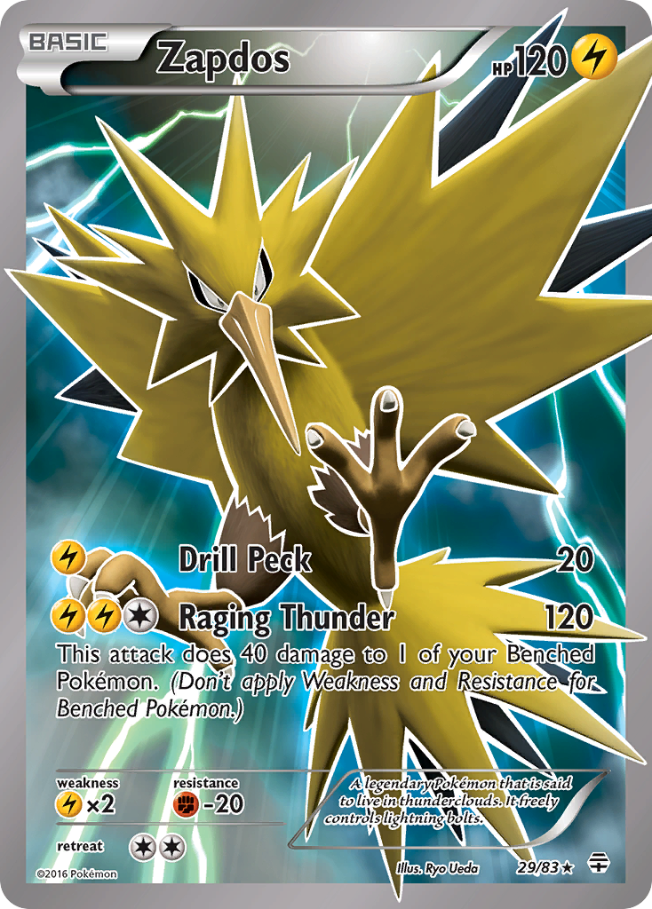 Zapdos (29/83) [XY: Generations] | Tables and Towers