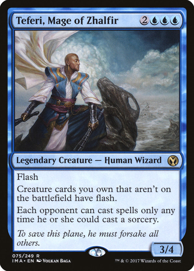 Teferi, Mage of Zhalfir [Iconic Masters] | Tables and Towers