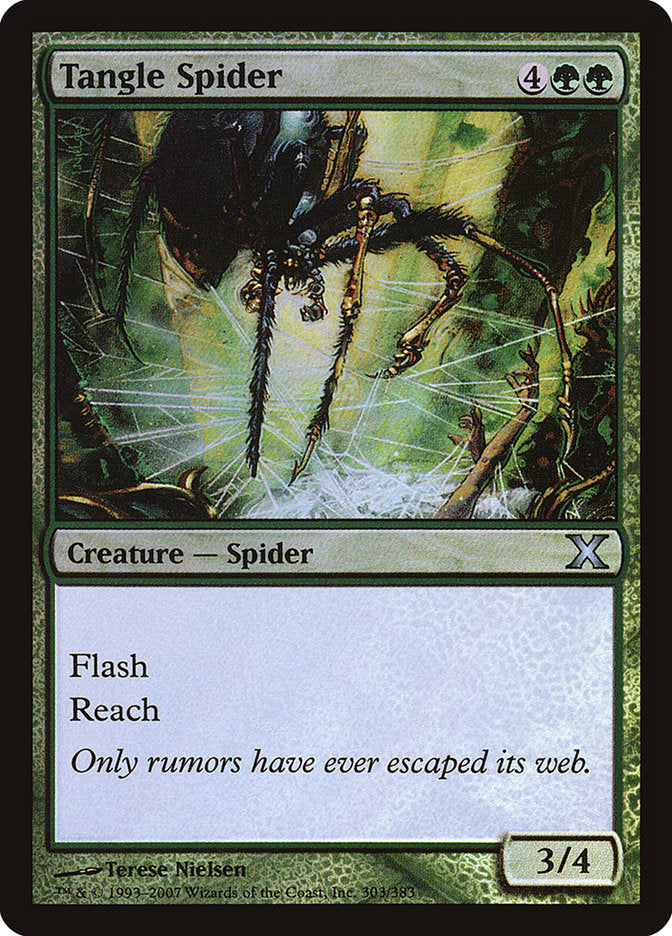 Tangle Spider (Premium Foil) [Tenth Edition] | Tables and Towers