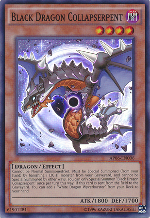 Black Dragon Collapserpent [AP06-EN006] Super Rare | Tables and Towers