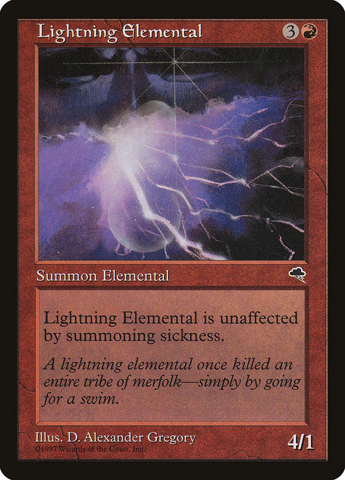 Lightning Elemental [Tempest] | Tables and Towers