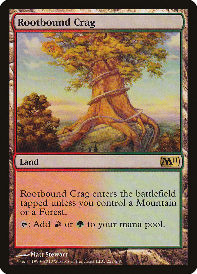 Rootbound Crag [Magic 2011] | Tables and Towers