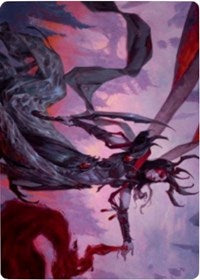 Drana, the Last Bloodchief Art Card [Zendikar Rising Art Series] | Tables and Towers