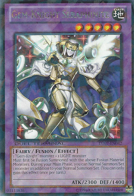 Gem-Knight Seraphinite [DT07-EN082] Rare | Tables and Towers