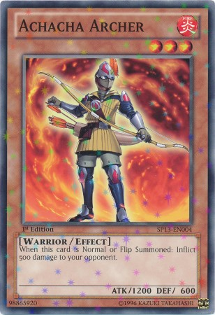 Achacha Archer [SP13-EN004] Starfoil Rare | Tables and Towers