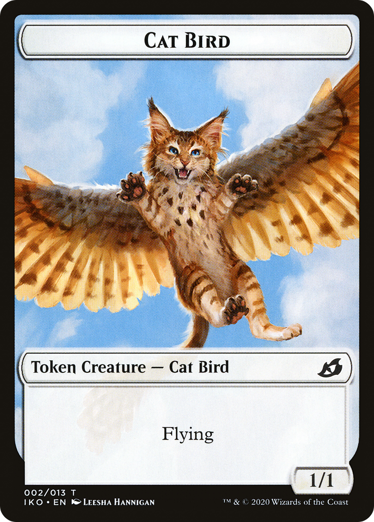 Cat Bird // Thopter Double-Sided Token [Starter Commander Decks] | Tables and Towers