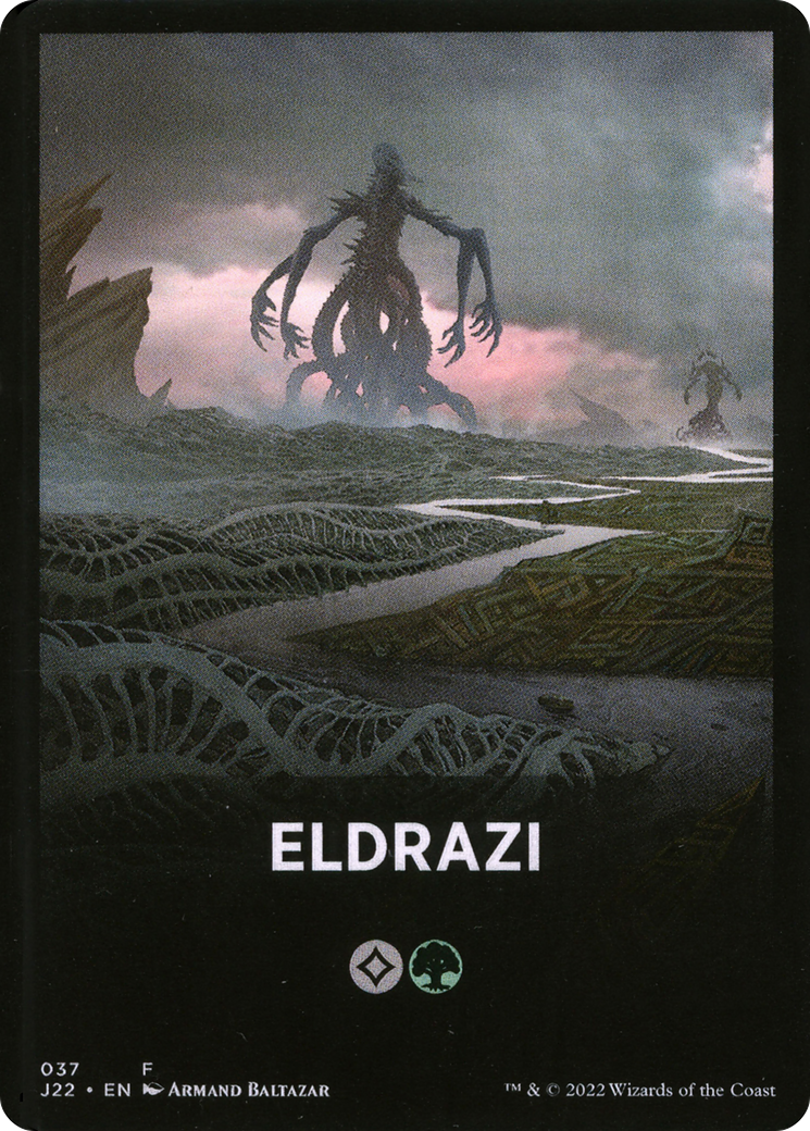 Eldrazi Theme Card [Jumpstart 2022 Front Cards] | Tables and Towers