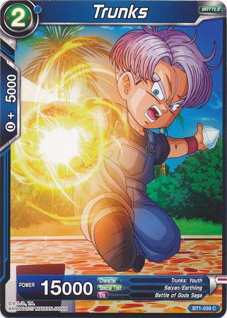 Trunks (BT1-039) [Galactic Battle] | Tables and Towers