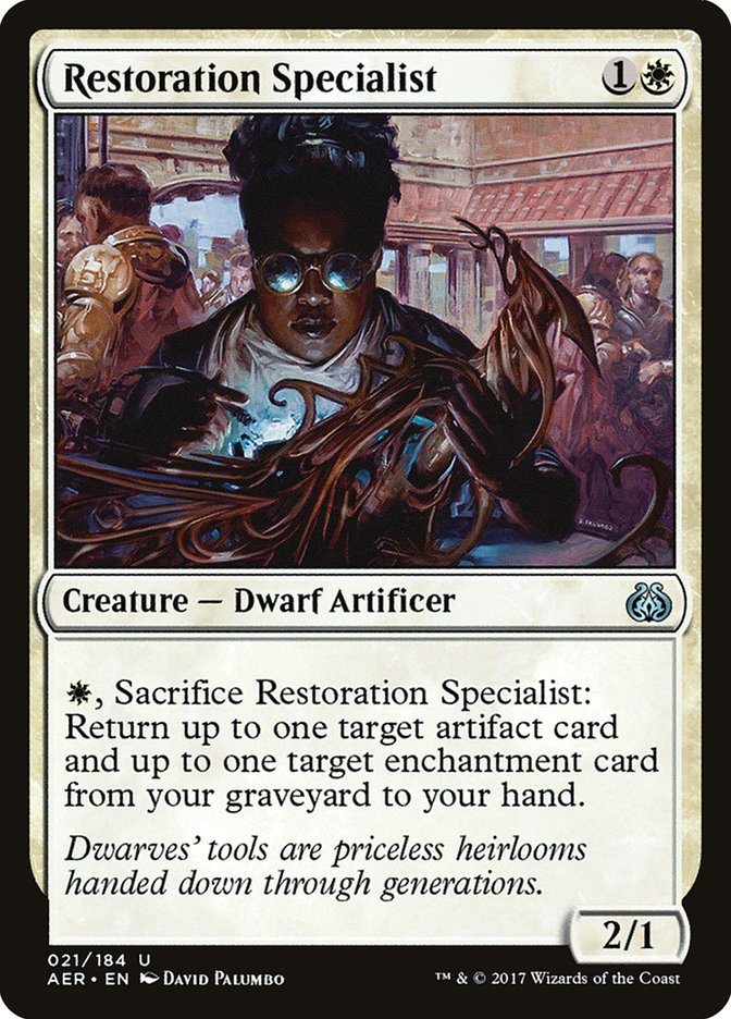 Restoration Specialist [Aether Revolt] | Tables and Towers