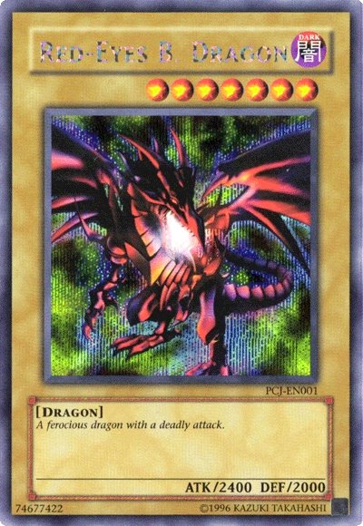 Red-Eyes B. Dragon [PCJ-EN001] Prismatic Secret Rare | Tables and Towers