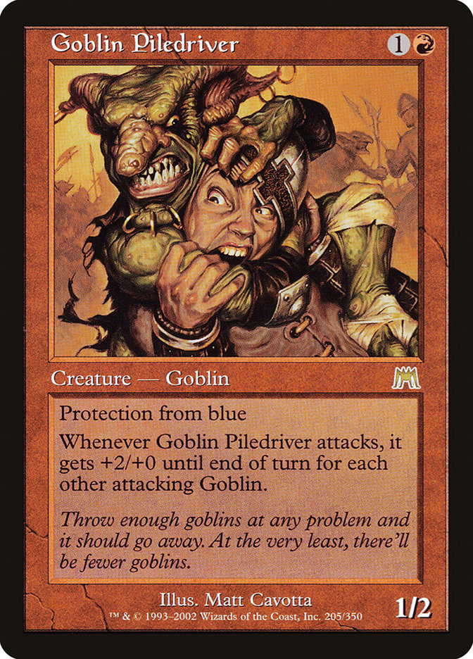 Goblin Piledriver [Onslaught] | Tables and Towers