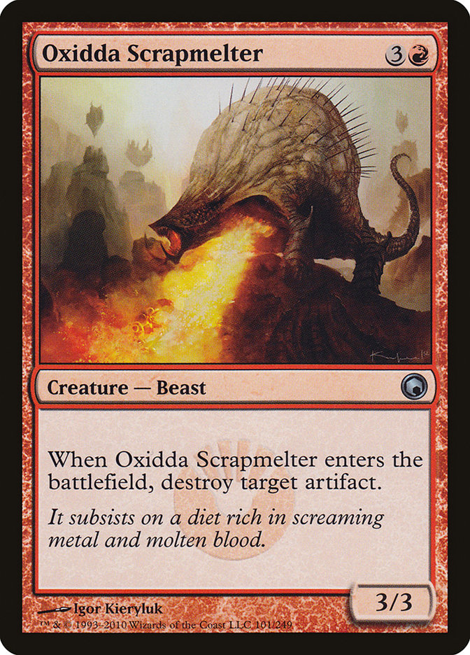 Oxidda Scrapmelter [Scars of Mirrodin] | Tables and Towers