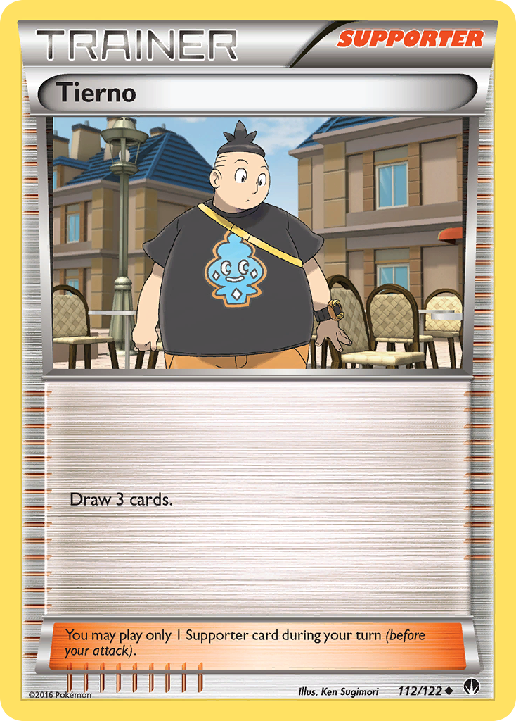 Tierno (112/122) [XY: BREAKpoint] | Tables and Towers