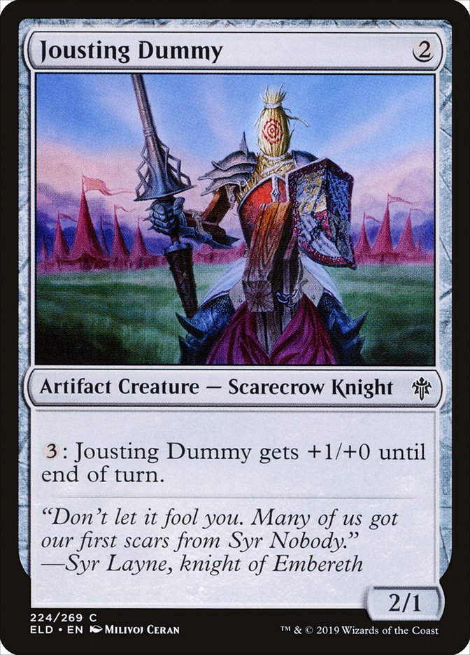 Jousting Dummy [Throne of Eldraine] | Tables and Towers