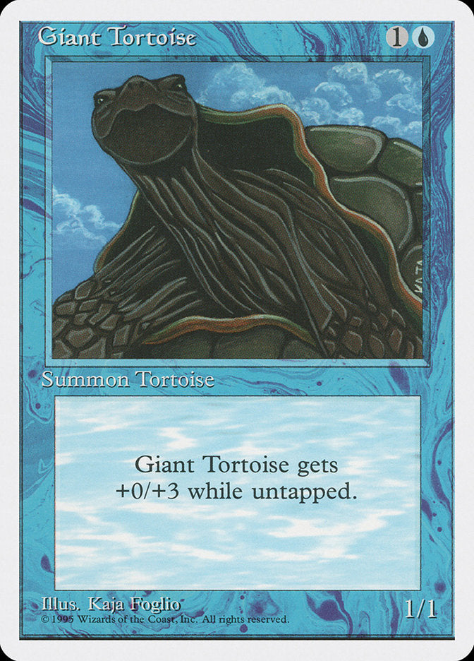 Giant Tortoise [Fourth Edition] | Tables and Towers