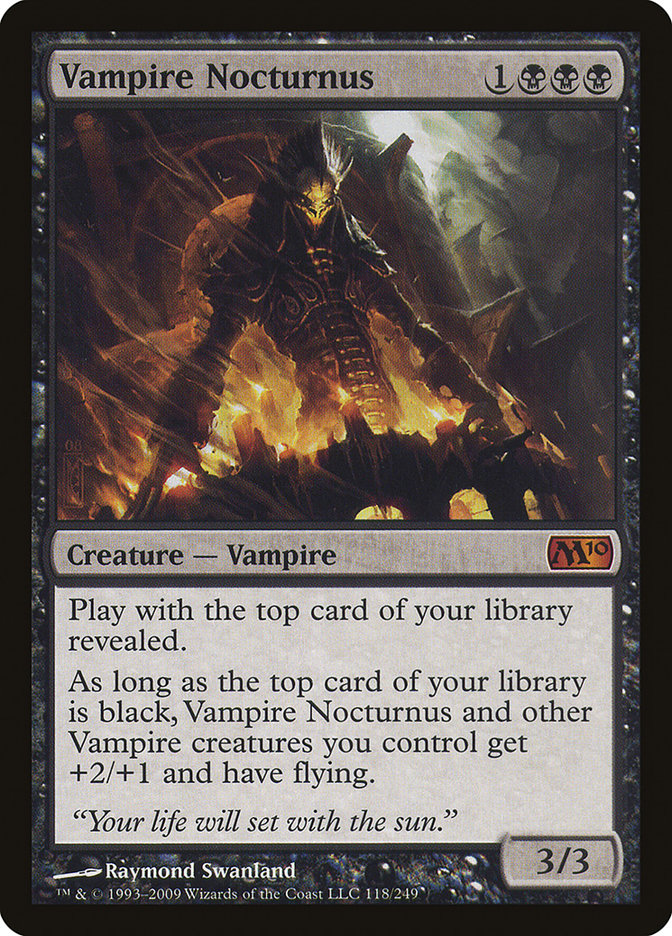 Vampire Nocturnus [Magic 2010] | Tables and Towers