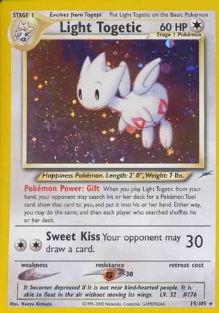 Light Togetic (15/105) [Neo Destiny Unlimited] | Tables and Towers