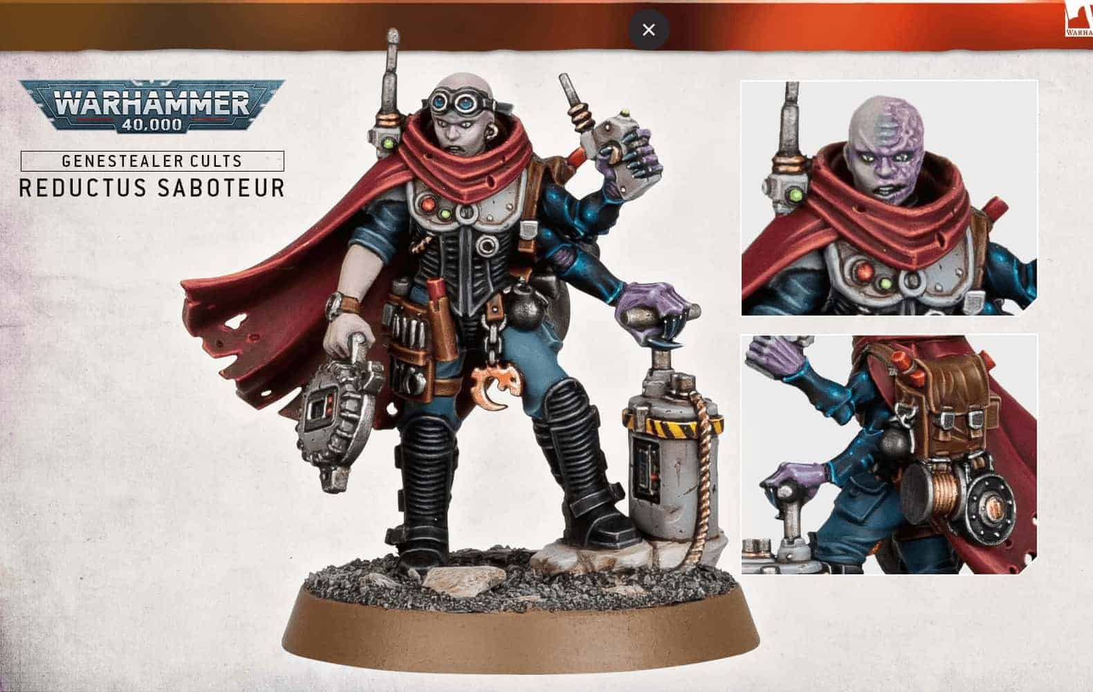 Genestealer Cults Reductus Saboteur | Tables and Towers