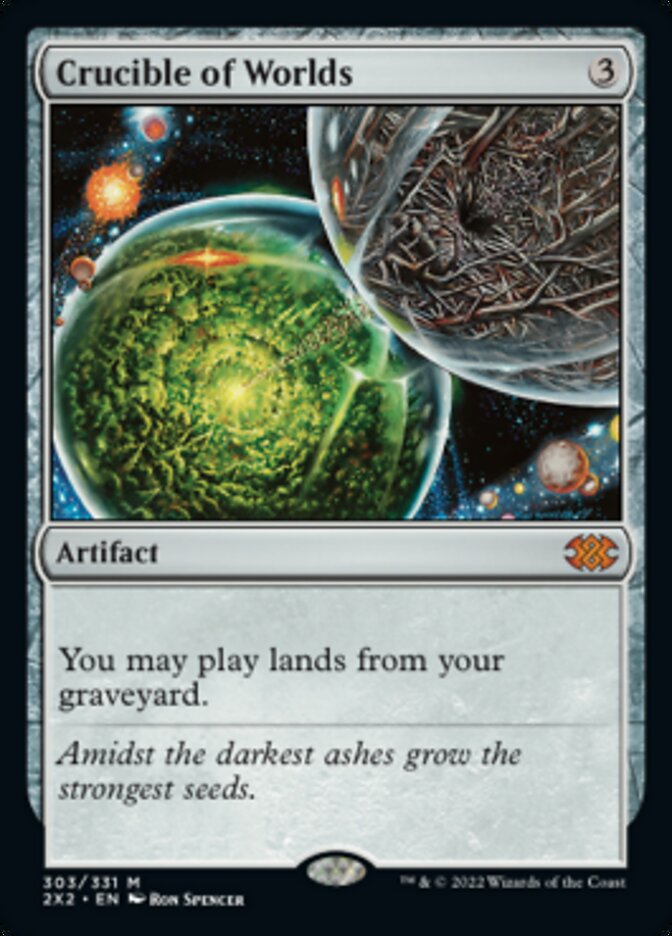 Crucible of Worlds [Double Masters 2022] | Tables and Towers