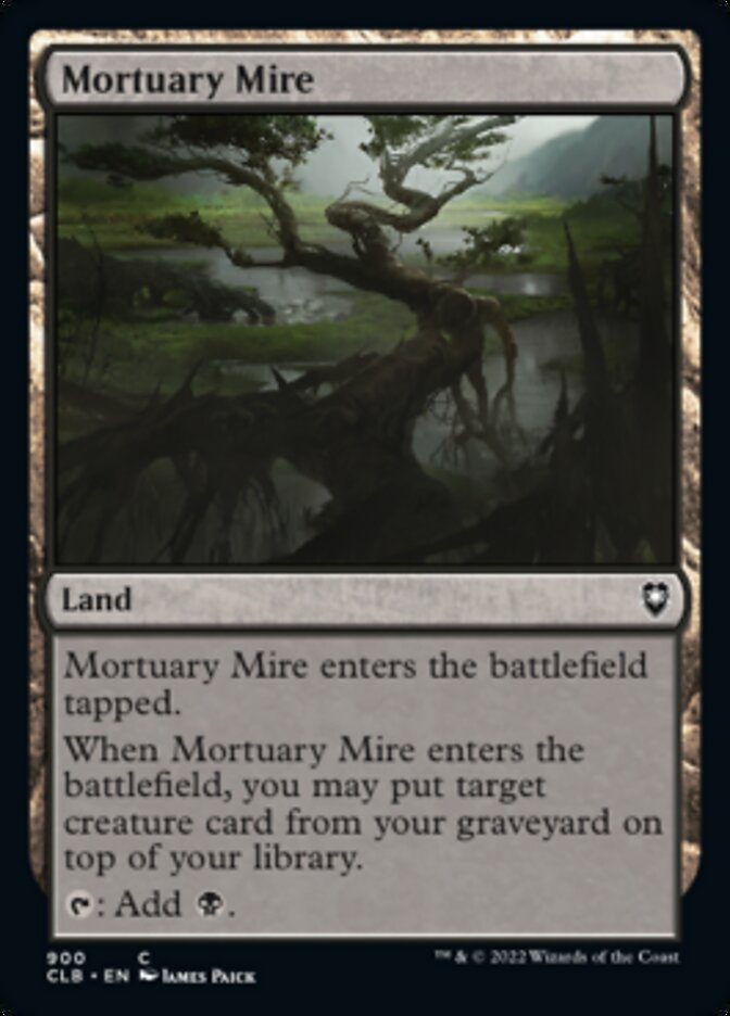 Mortuary Mire [Commander Legends: Battle for Baldur's Gate] | Tables and Towers