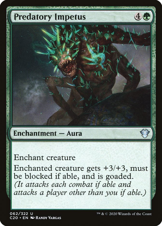 Predatory Impetus [Commander 2020] | Tables and Towers