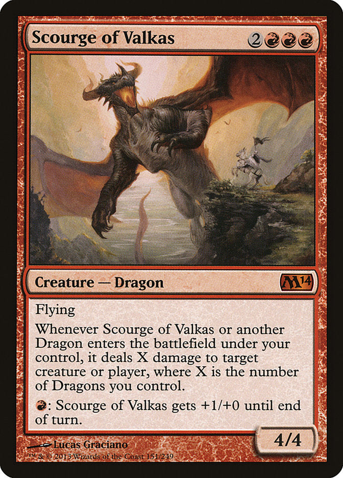 Scourge of Valkas [Magic 2014] | Tables and Towers