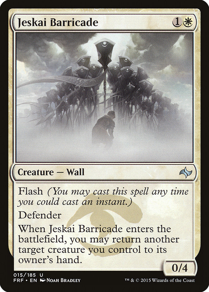 Jeskai Barricade [Fate Reforged] | Tables and Towers