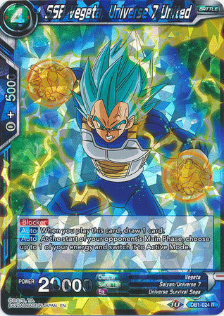 SSB Vegeta, Universe 7 United (DB1-024) [Dragon Brawl] | Tables and Towers