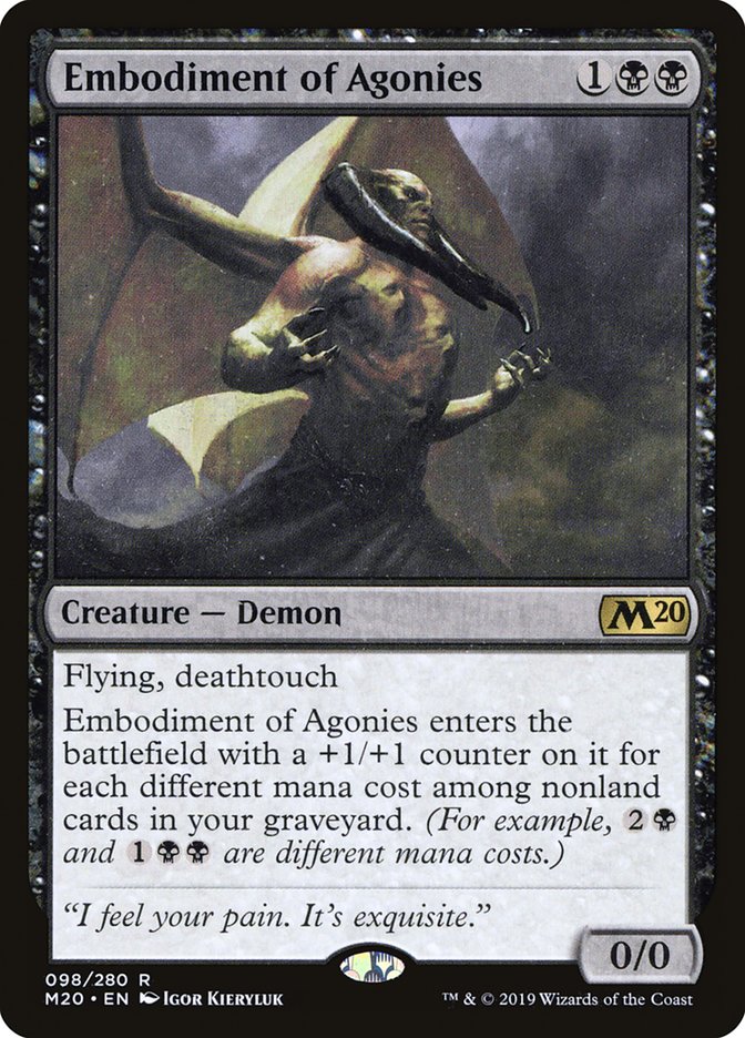 Embodiment of Agonies [Core Set 2020] | Tables and Towers